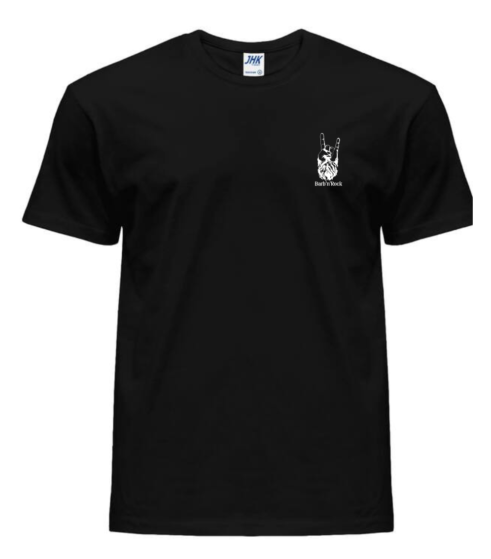T-shirt noir Adulte - Barb'n'Rock 2024