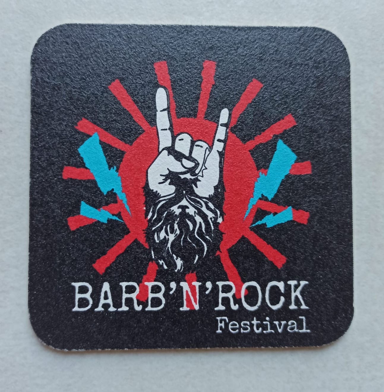 Sous-Bock Barb'n'Rock